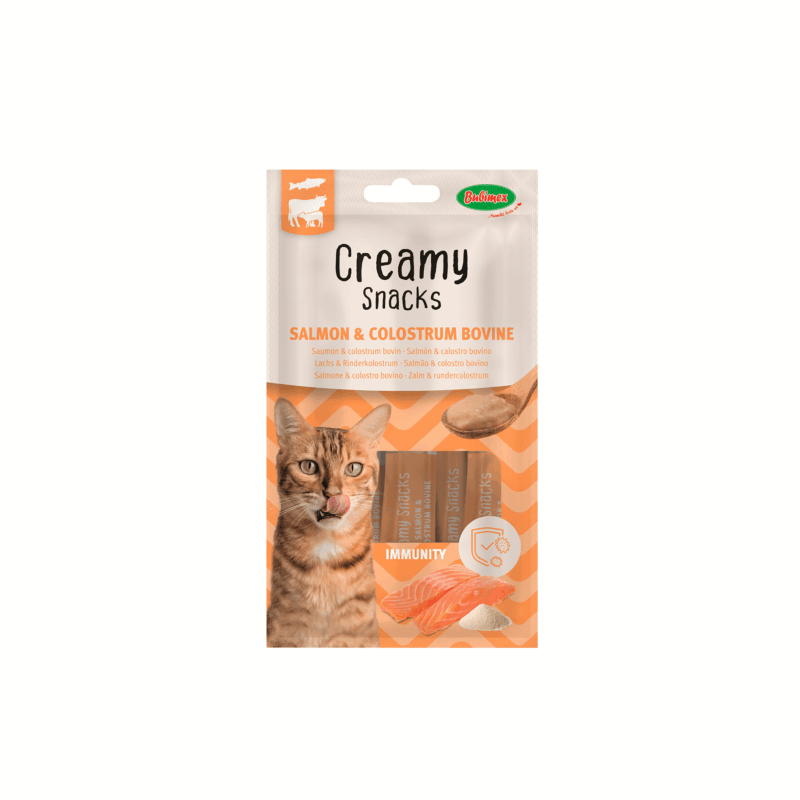 Creamy Snack Immunity Salmón y Calostro Bovino