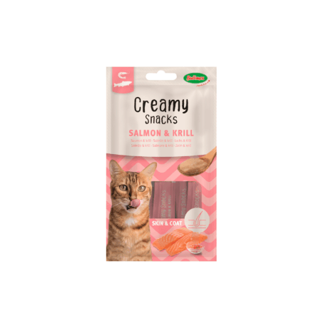 Creamy Snack Skin&Coat de Salmon y Krill