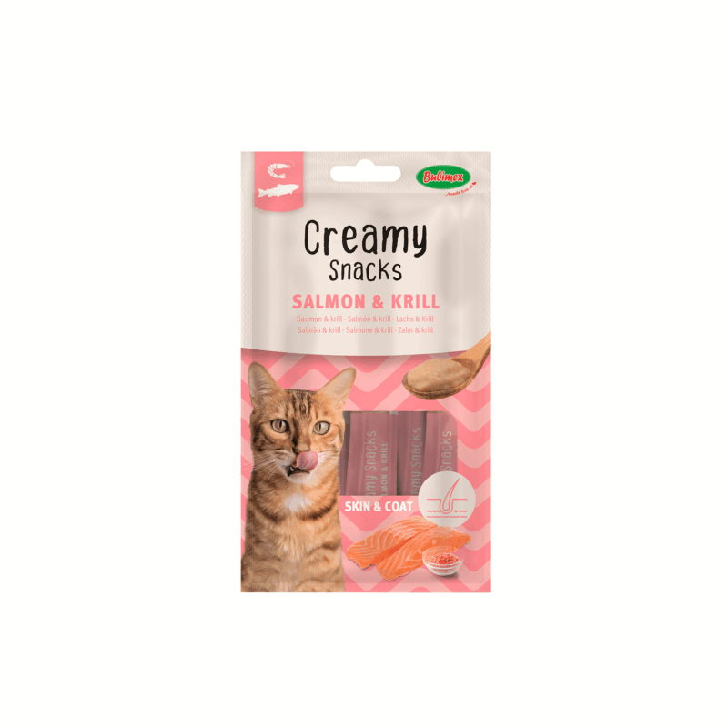 Creamy Snack Skin&Coat de Salmon y Krill