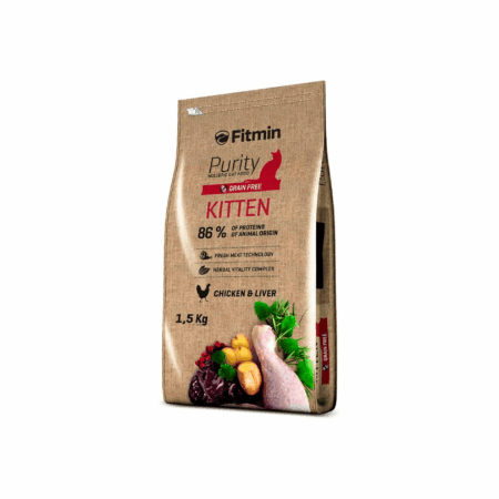 Fitmin gato kitten (pollo hígado) 1.5 - 10Kg