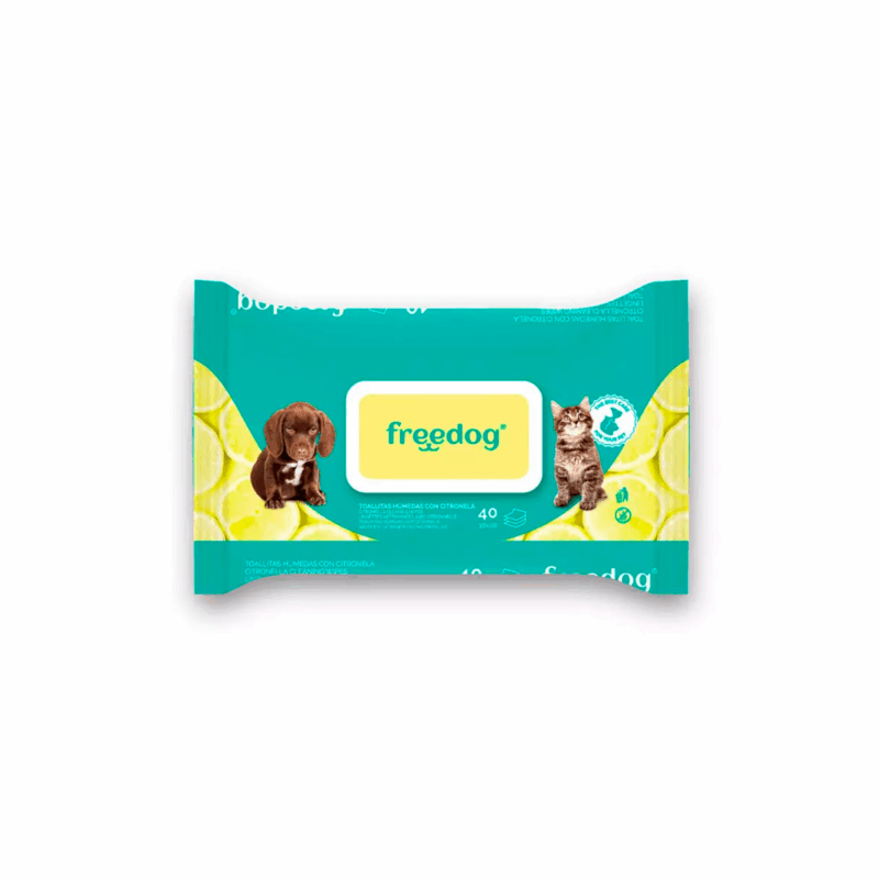 Toallitas freedog húmedas 40Unidades 28x18cm - Imagen 4