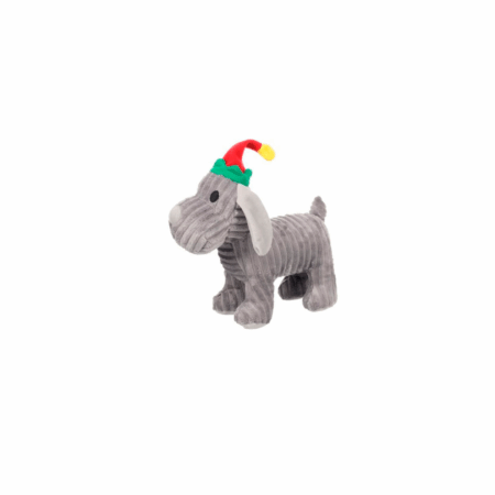 JUGUETE NAVIDAD AVIANA PERRO GRIS