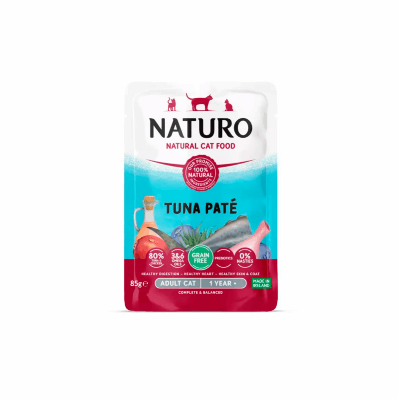 Naturo Cat Pate Atún para Gatos 85g