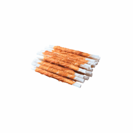 Palitos de pollo enredado 13cm 500gr 50 uds