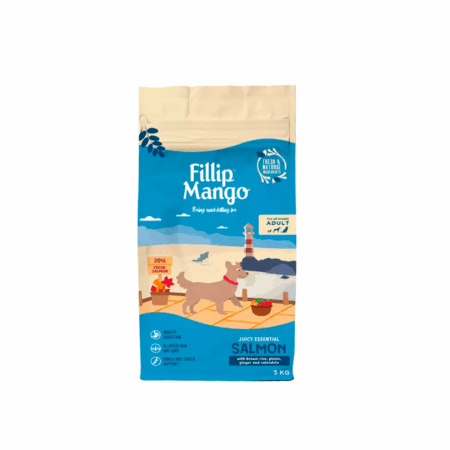 Fillip mango perro adult salmón y arroz 3 - 12Kg