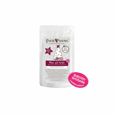 Lata menú miau, que fiesta bio 100Gr