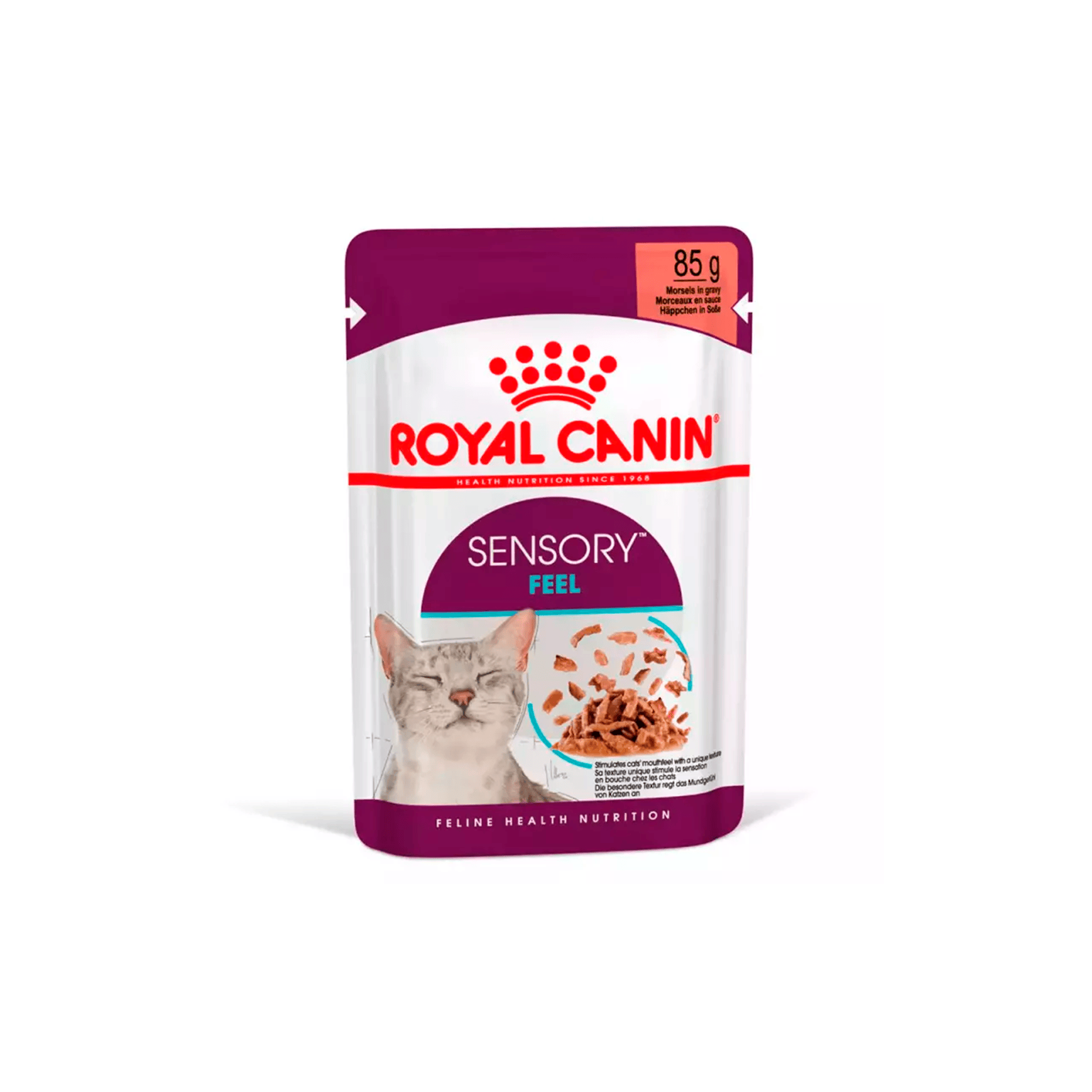 Royal canin gato sensory feel en salsa sobre 85Gr