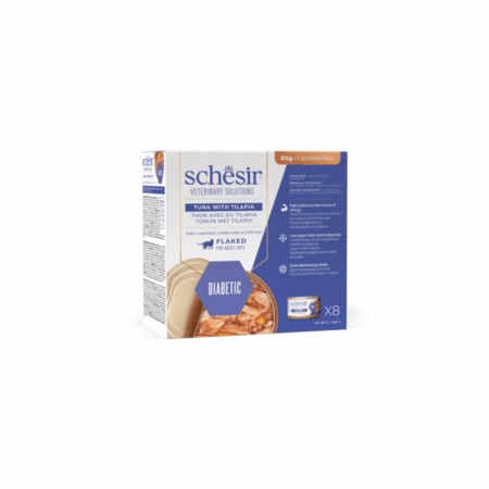 SCHESIR DIABETES CONTROL ATÚN CON TILAPIA 80 GR