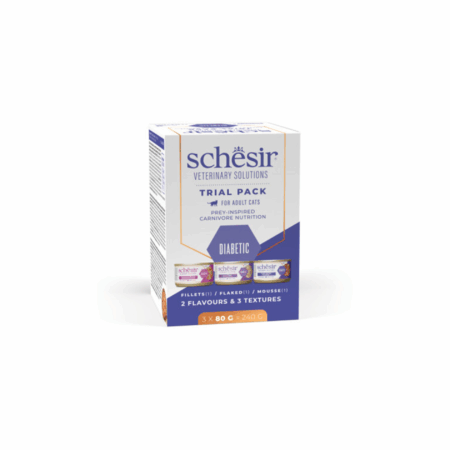 Schesir diabetes control pack 3 x 80Gr