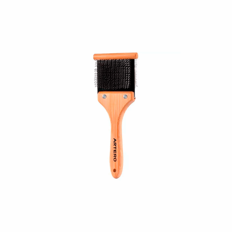 ARTERO Carde Flexible Spéciale : Brosse à Nœuds Pour Démêler, Idéal Toilettage Cheveux Crépus