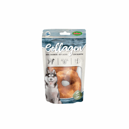 Bolsa Donuts Collagen Salmon 10cm 2ud
