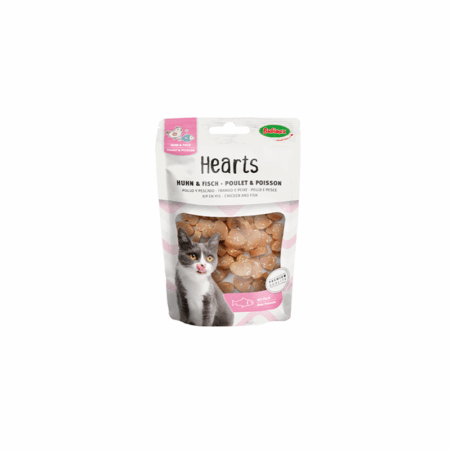 CAT Corazones de pollo 50g
