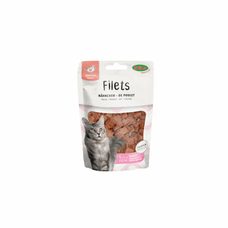 CAT Filets de pollo 50gr