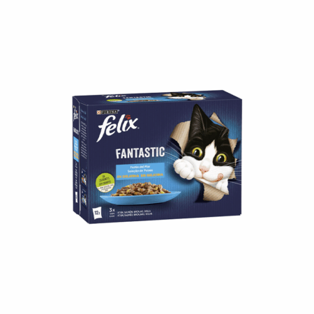 Felix Fantastic Festín del Mar en Gelatina 12 x 85g