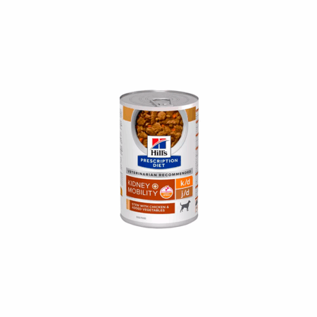 Hill's Prescription Diet k-d j-d Mobility Estofado Pollo Latas 354g