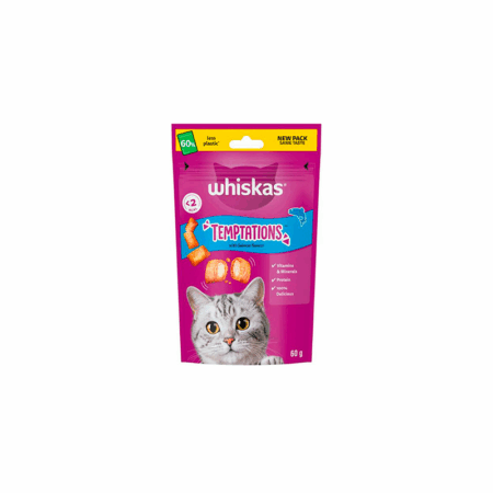 Snack Whiskas Temptations para Gatos