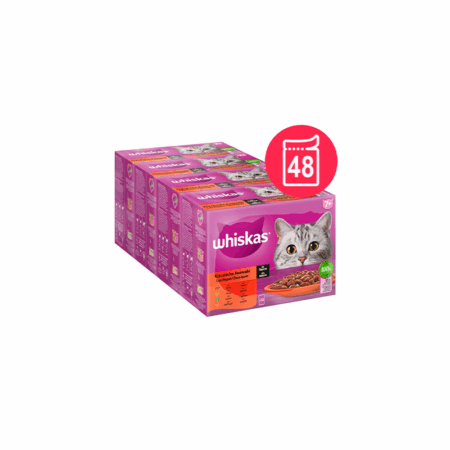 Whiskas Bundle Core Multipack Carnes 38+10