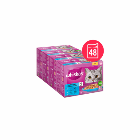 Whiskas Bundle Core Multipack Pescado 38+10