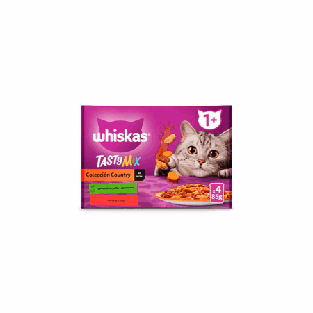 Whiskas TastyMix Contry Collection Pollo con Zanahoria y Buey con Aves