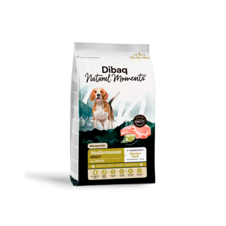 Dibaq Natural Moments Monoprotein Mediterranean Cerdo Ibérico
