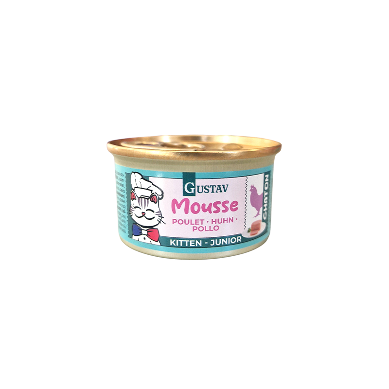 PK CAT Gustav Mousse Junior Pollo 85g