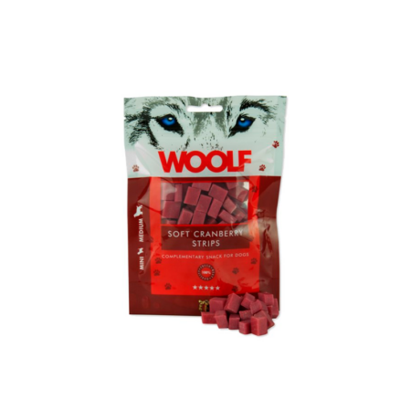 Woolf tiras tiernas arádanos rojos 100Gr