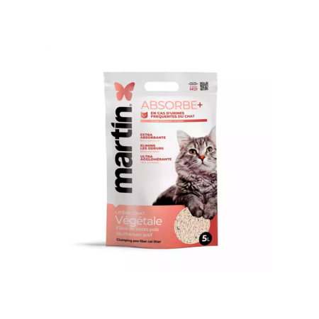 Arena para Gatos Absorbe Aglomerante 5L