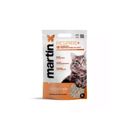 Arena para Gatos Respire Aglomerante 5L