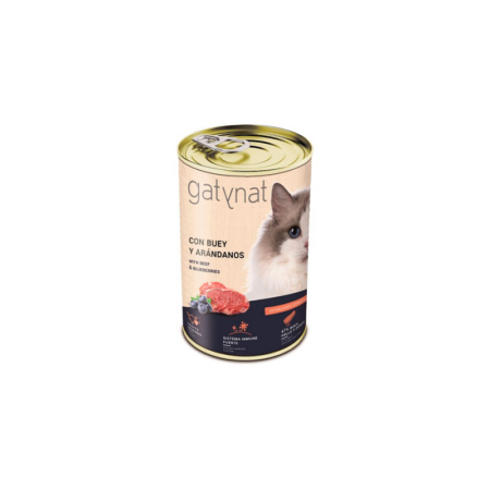 Gatynat Buey y Arandanos 400g