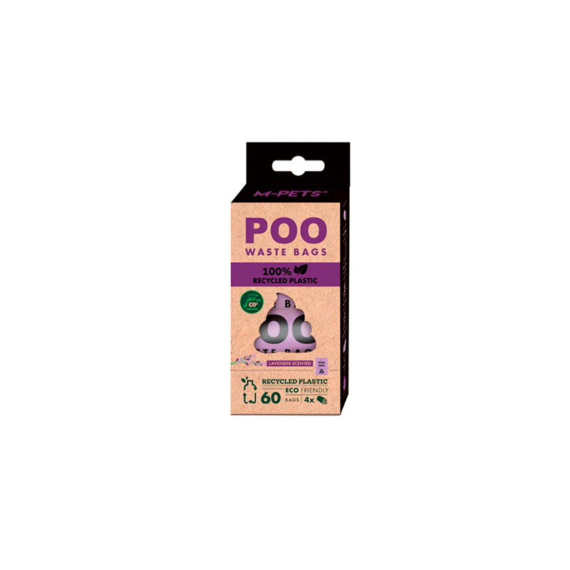 Bolsas higiénicas poo reciclado 60Unidades - Imagen 2