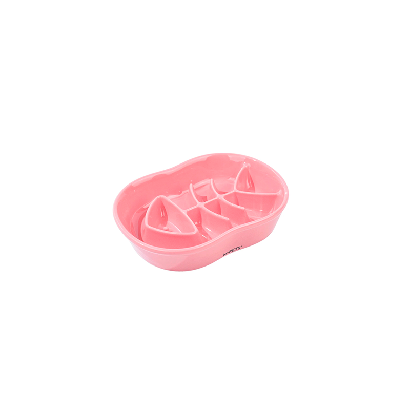 Comedero Serene Pescado para Perros y Gato azul claro rosa