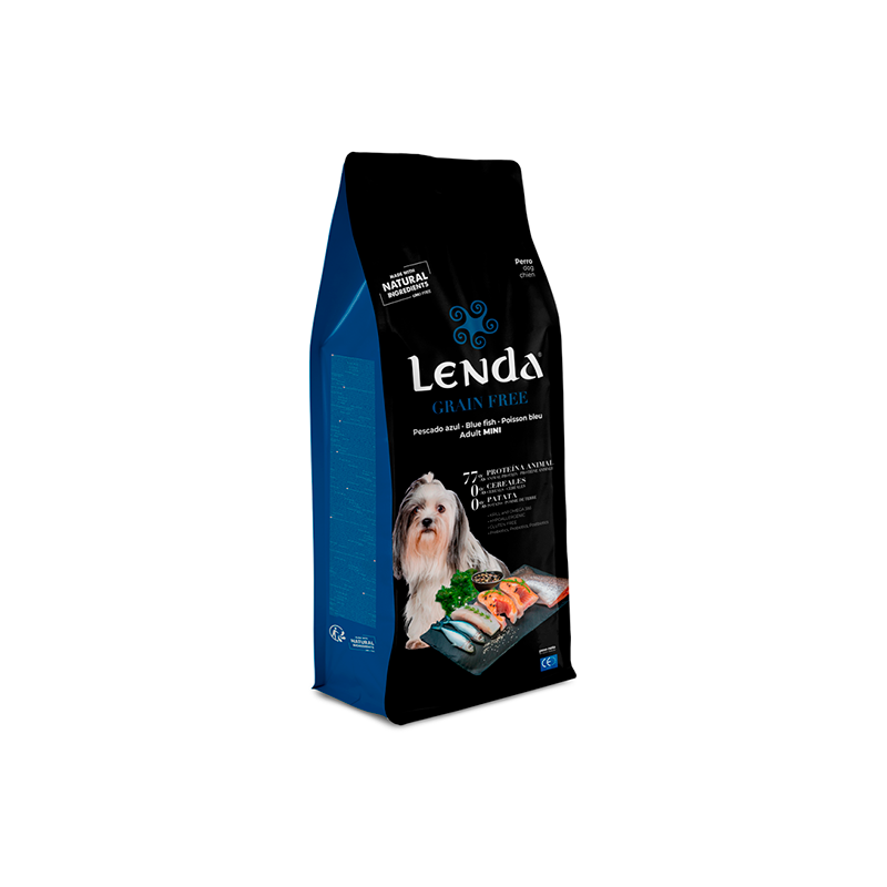 Lenda Grain Free Mini Pescado y Krill para Perros