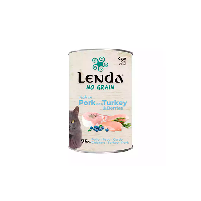 Lenda Grain Free Rico en Cerdo con Pavo y Arándanos