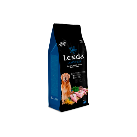 Lenda Grain Free Senior & Light Conejo y Pavo para Perros