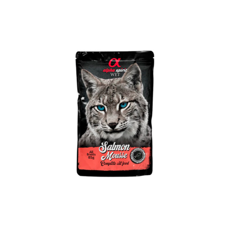 Pouch alpha spirit mousse gato 85Gr