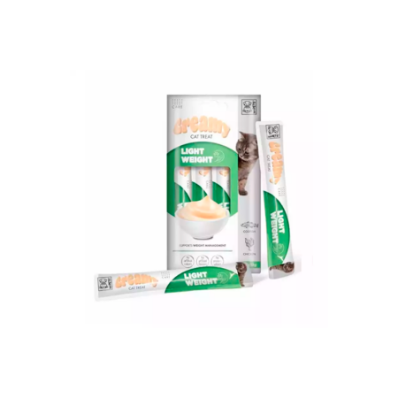 Snack Cremoso Light Weight Bacalao & Pollo para Gatos