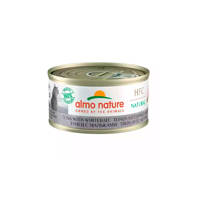 Almo Nature HFC Atún con Alevines para Gatos 70g