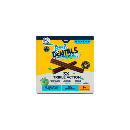 Fresh Dentals Grain Free Sticks para Perro