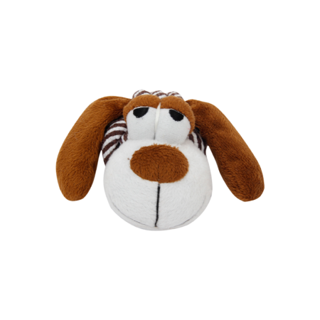 Perro de peluche con cuerda