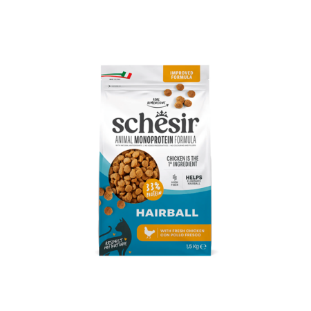 SCHESIR PIENSO ANIMAL PROTEIN HAIRBALL