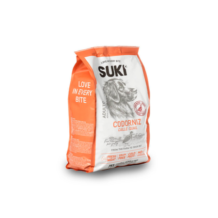 Suki Semi-humedo Codorniz con Salmon 3kg