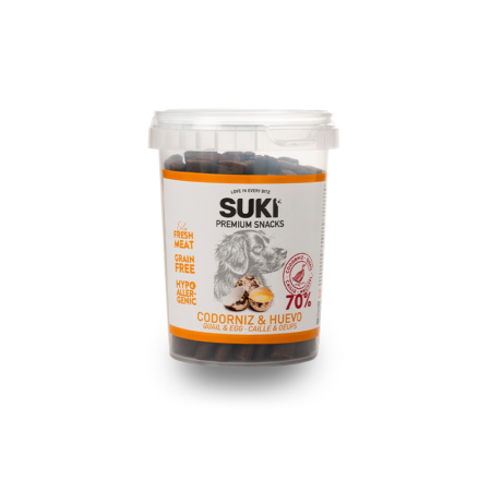Suki Stick 70% Codorniz y Huevo de Codorniz 300g