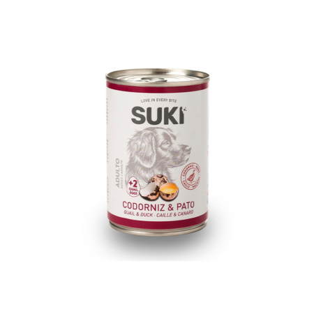Suki WET Codorniz con Pato + Huevos 400g