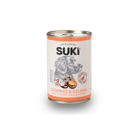 Suki WET Codorniz con Salmon + Huevos 400g