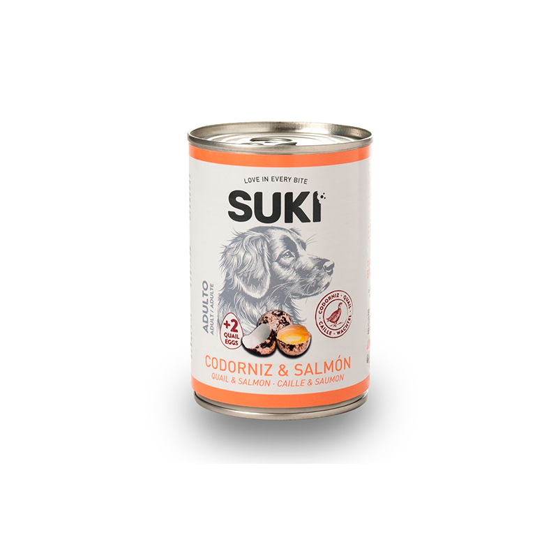 Suki WET Codorniz con Salmon + Huevos 400g
