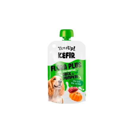YowUp! Yogurt Kefir Flora Plus Pato y Calabaza para Perros