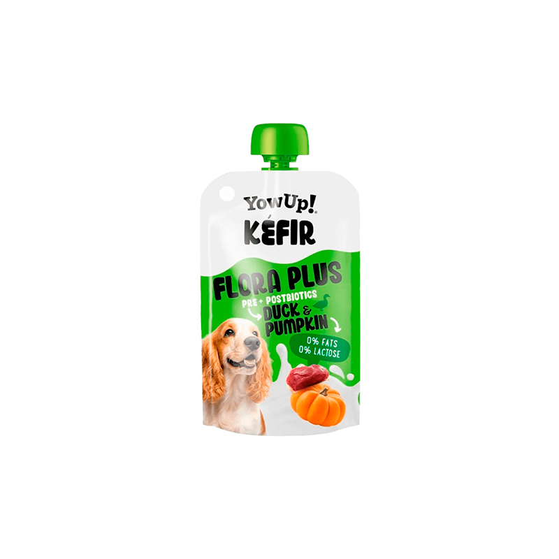 YowUp! Yogurt Kefir Flora Plus Pato y Calabaza para Perros