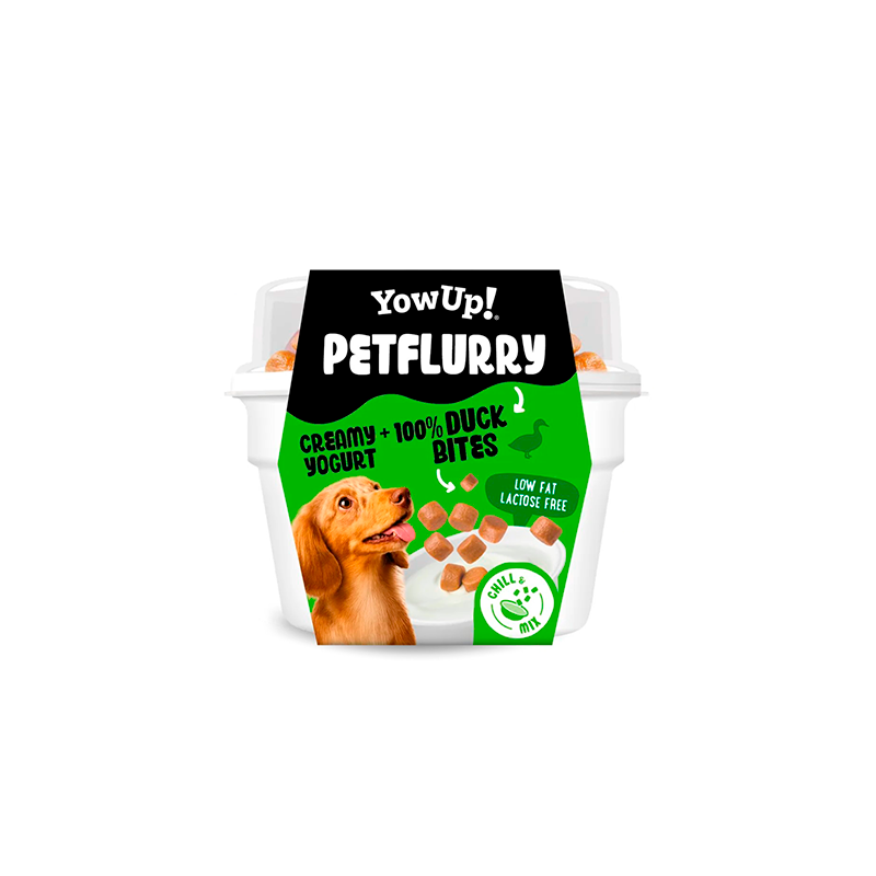 YowUp! Yogurt Petflurry para Perros pato