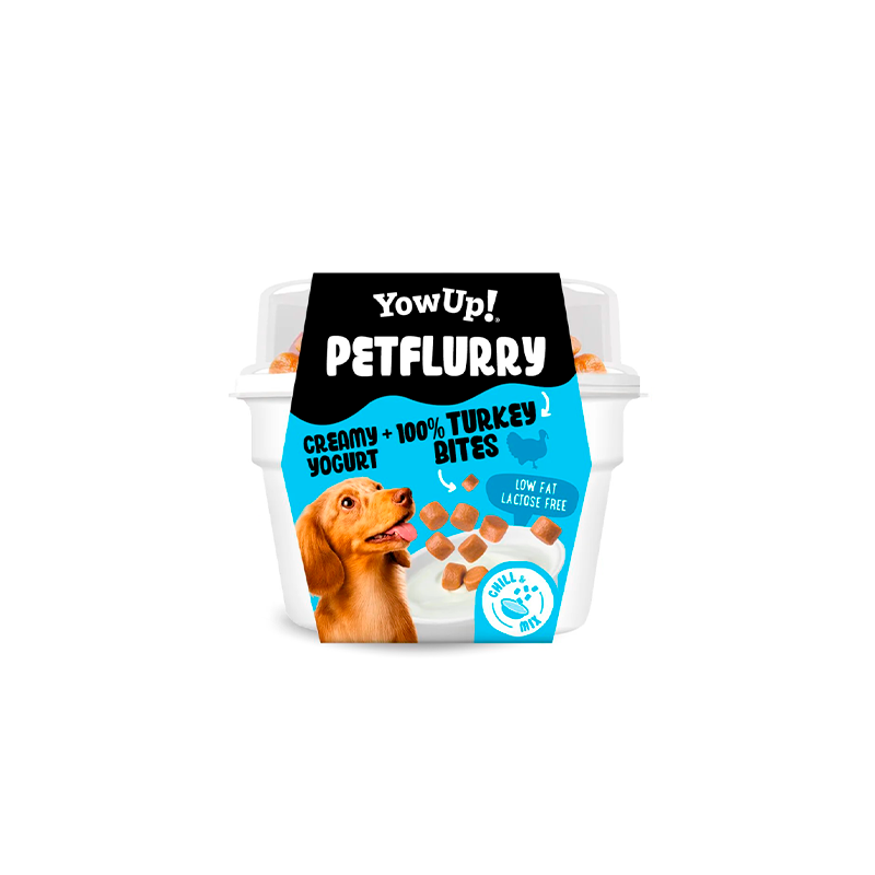 YowUp! Yogurt Petflurry para Perros pavo