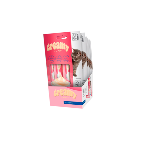 Creamy Cat Treat Salmón 4x15g